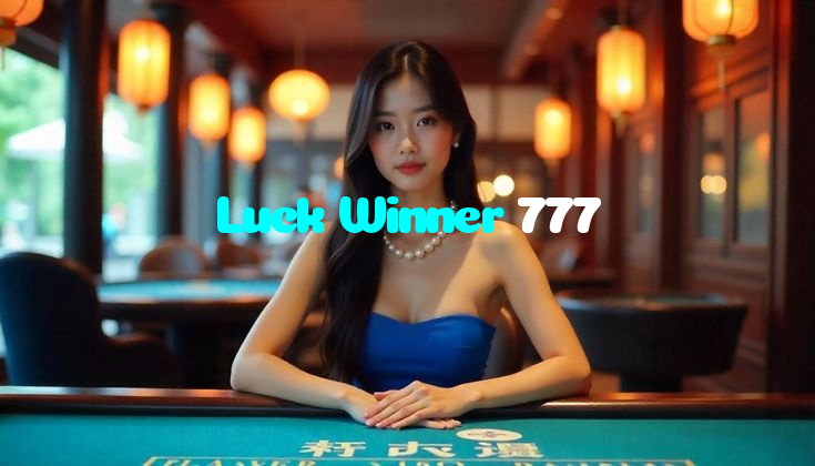 Luck Winner 777 casino presented on mobile device in Pakistan with slots and live games