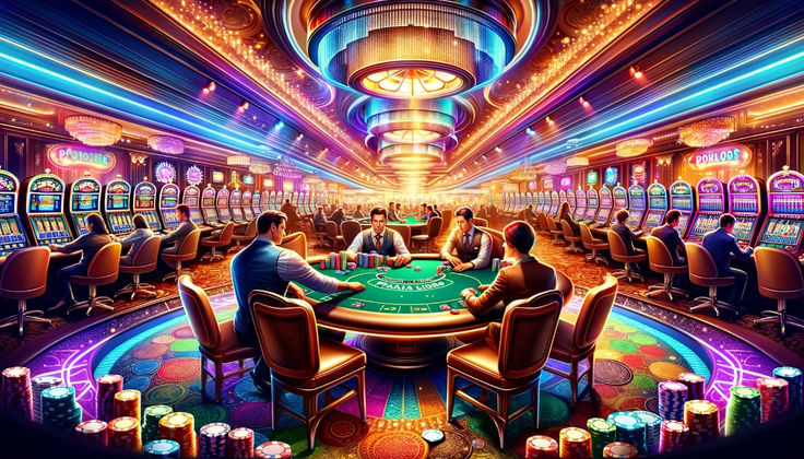 Luck Winner 777j کھلاڑیوں کے لیے لائیو کیسینو سیکشن